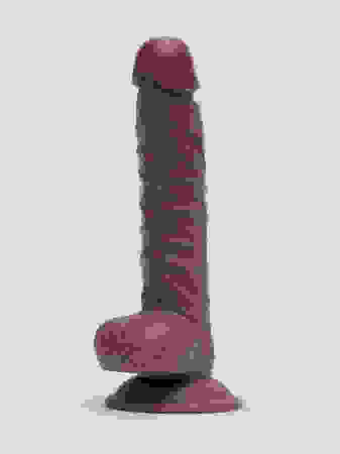Lifelike Lover Classic Realistic Dildo 8 Inch, Flesh Brown, hi-res